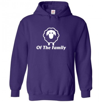 Black Sheep of The Family Funny Cartoon Kids and Adults Pullover Hoodie